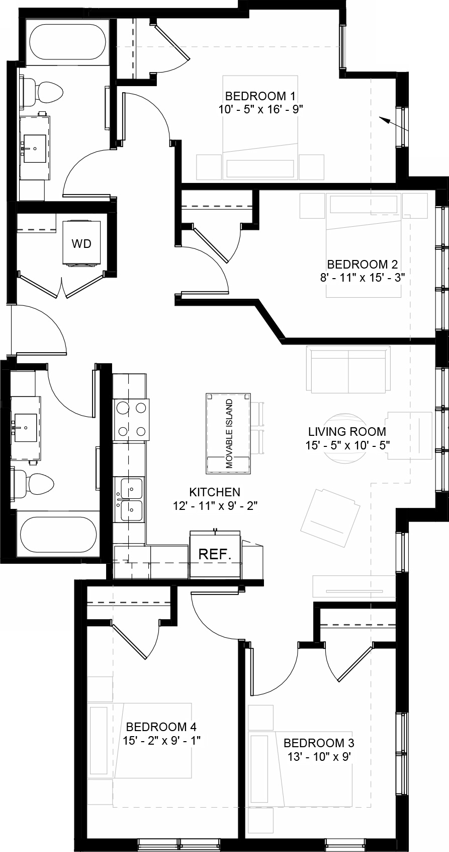 Floor Plans — Marshall at Finn